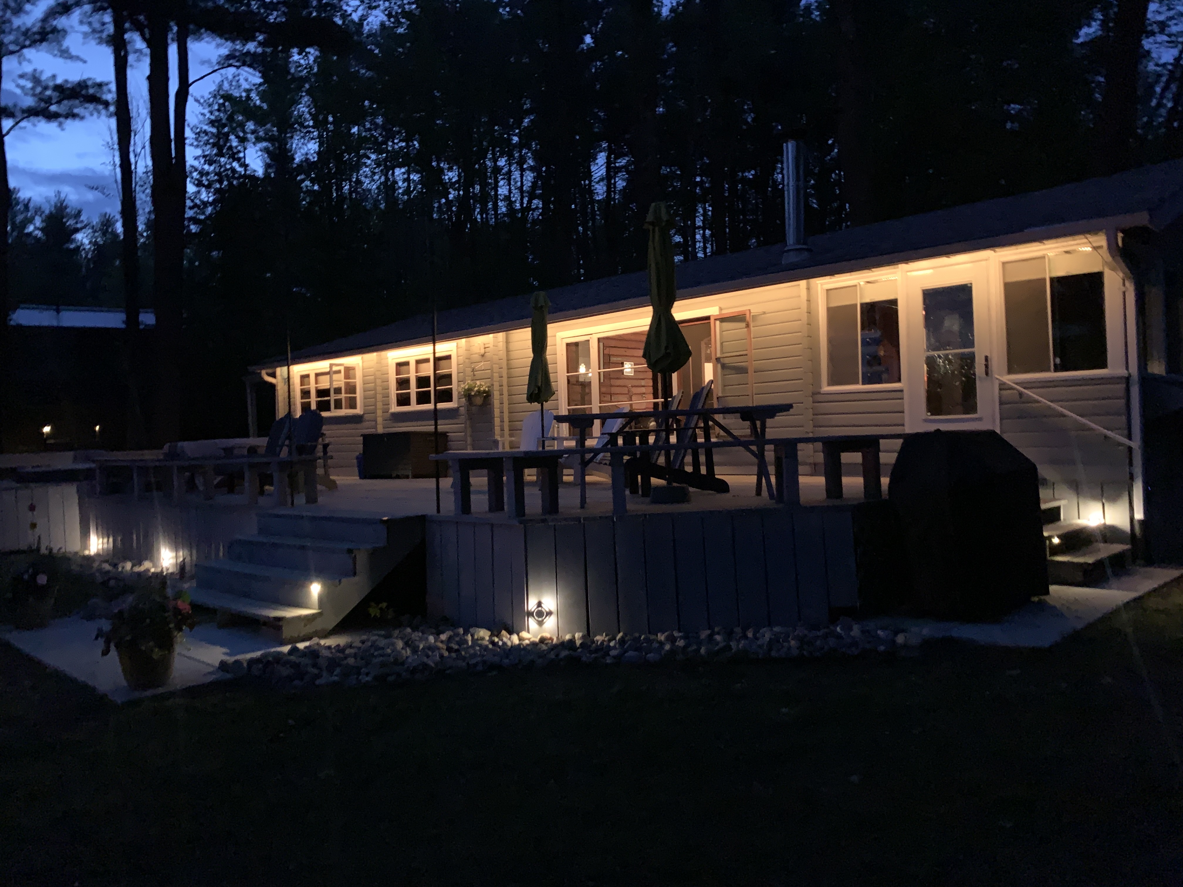 front deck evening